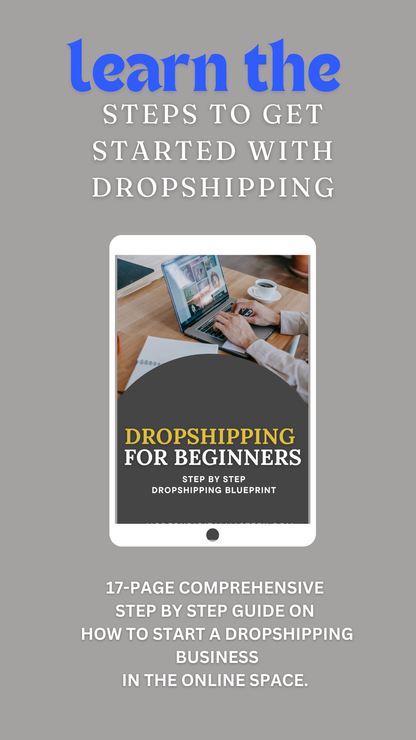 Dropshipping 101 for Beginner