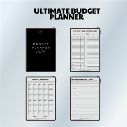 2025 MINIMALIST BUDGET PLANNER