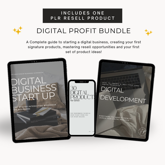 How to sell Digital Products Bundle