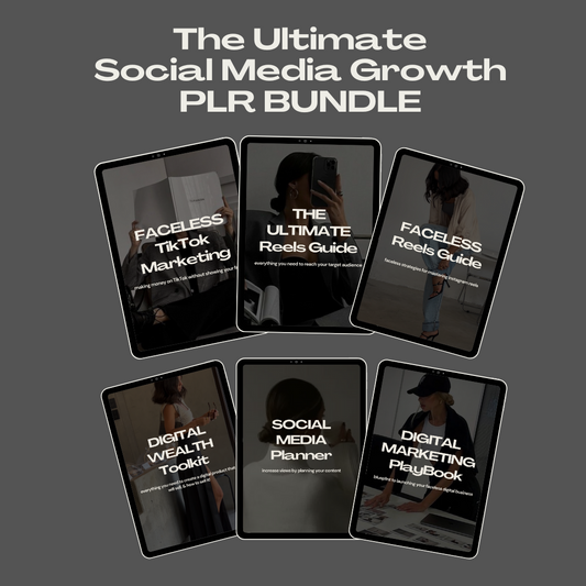 Social Media Growth PLR Bundle