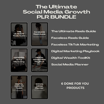 Social Media Growth PLR Bundle